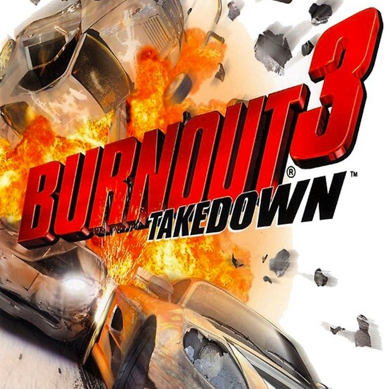 Video game cover for Burnout 3.