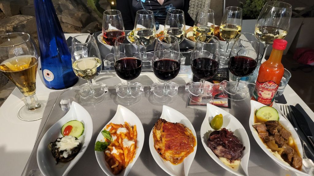 Mediterranean tray at Land of Freedom, Corralejo