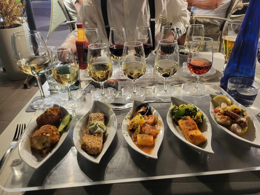 Seafood tray at Land of Freedom, Corralejo